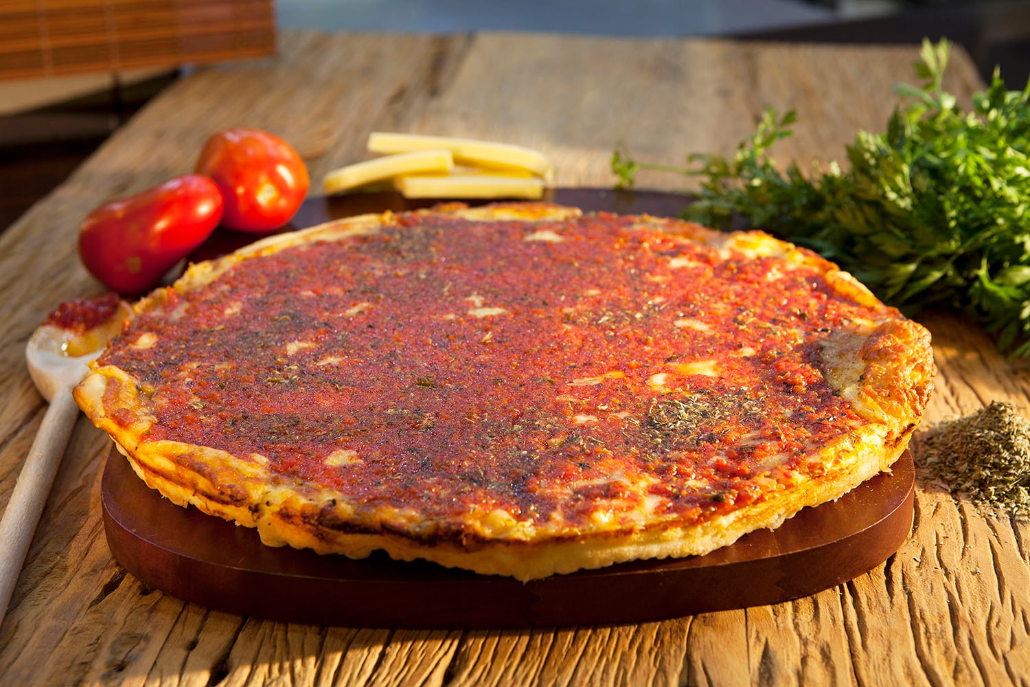 Pizzas e salgados